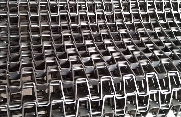 SS 304 Honey Comb Chain Belt for Drying Uses